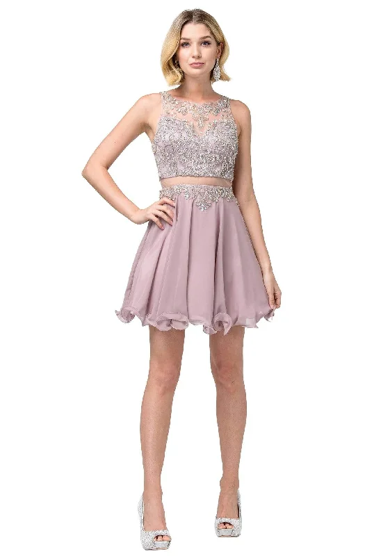 Cocktail dresses with a floral print and a peplum waistDancing Queen - 3052 Embellished Halter A-line Cocktail Dress Cocktail dresses with a floral print and a peplum waistDancing Queen - 3052 Embellished Halter A-line Cocktail Dress