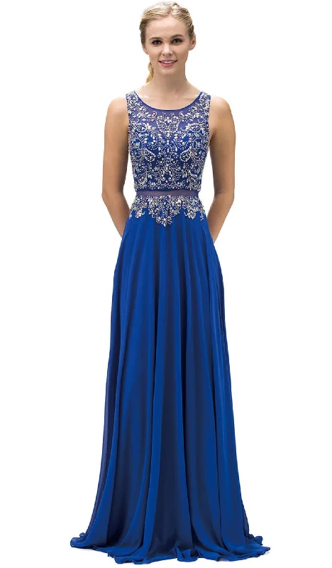 Asymmetric - hem wedding guest dresses in metallic huesDancing Queen - 9150 Intricately Bejeweled Illusion Two Piece- Prom Dress Asymmetric - hem wedding guest dresses in metallic huesDancing Queen - 9150 Intricately Bejeweled Illusion Two Piece- Prom Dress