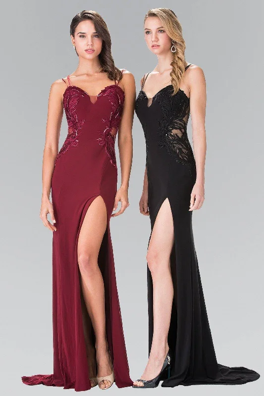 Maxi bodycon dress for a beach weddingEmbroidery Jersey Long Prom Dress with Side Slit Maxi bodycon dress for a beach weddingEmbroidery Jersey Long Prom Dress with Side Slit