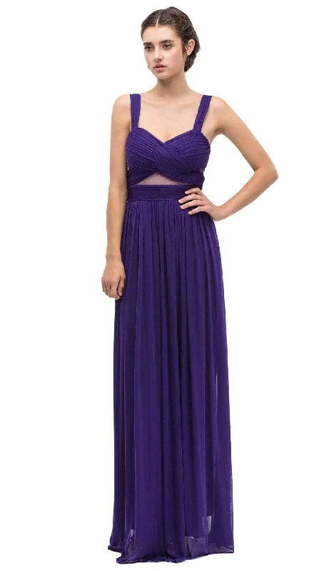 Midi wedding guest dresses in navy blue for a formal affairEureka Fashion - 5101 Illusion Cutout Ruched Jersey Dress Midi wedding guest dresses in navy blue for a formal affairEureka Fashion - 5101 Illusion Cutout Ruched Jersey Dress