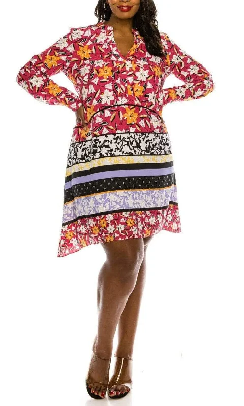 Satin - lined cocktail dresses with a lace outer layerJ Taylor - 1317M Floral Print Long Sleeve A-line Dress Satin - lined cocktail dresses with a lace outer layerJ Taylor - 1317M Floral Print Long Sleeve A-line Dress