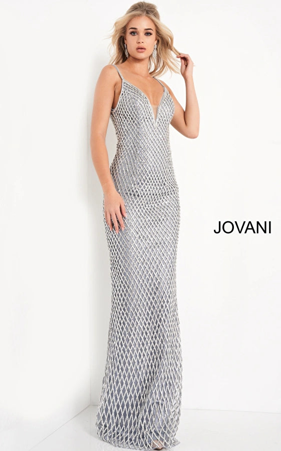 Sheer wedding guest dresses with lace inserts and long sleevesJovani 05754 Long Spaghetti Straps Evening Dress Sheer wedding guest dresses with lace inserts and long sleevesJovani 05754 Long Spaghetti Straps Evening Dress