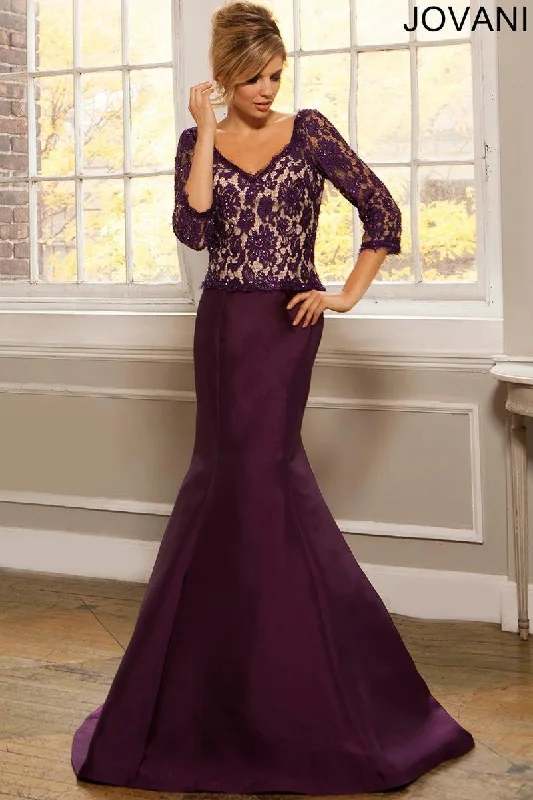 Bodycon dress with a halter neck​Jovani 24432 Long Formal Mermaid Prom Gown