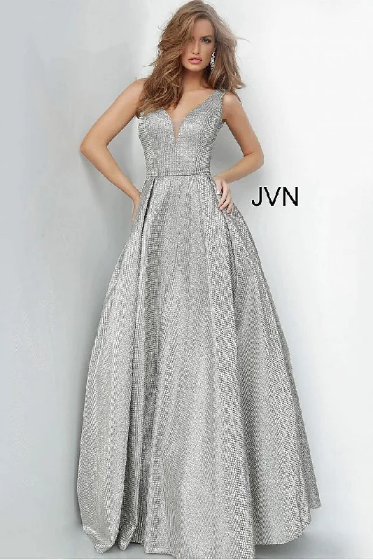 Wrap - style wedding guest dresses with bow accentsJovani 2552 Long Prom Dress