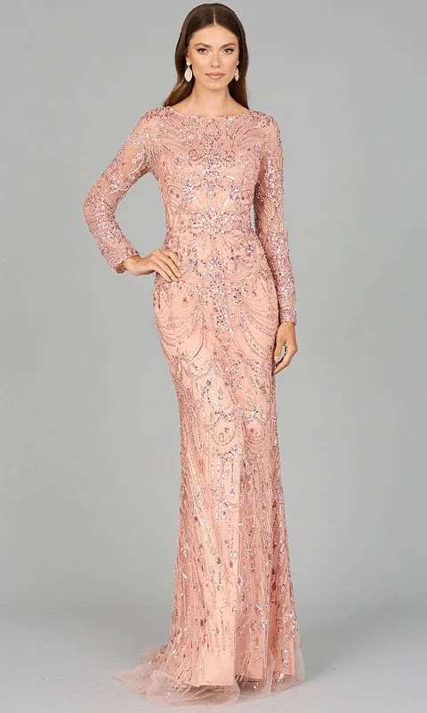 Wedding guest dresses with belted waists and knee - length skirtsLara Dresses 29050 - Beaded Lace Evening Dress Wedding guest dresses with belted waists and knee - length skirtsLara Dresses 29050 - Beaded Lace Evening Dress