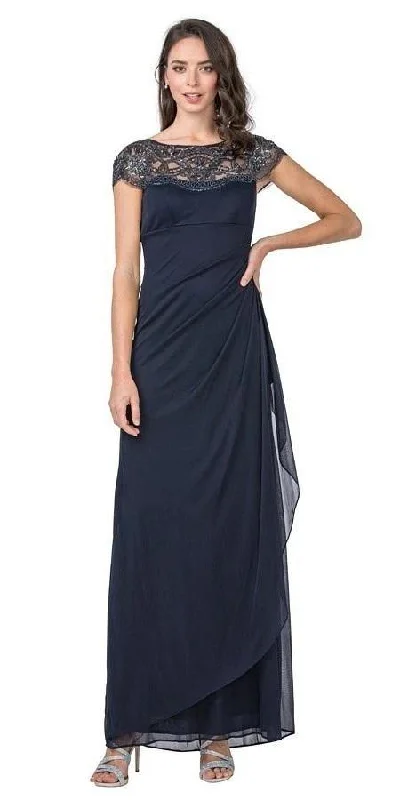 Solid - colored bodycon dress for a classic appearance​Long Formal Dress Sale