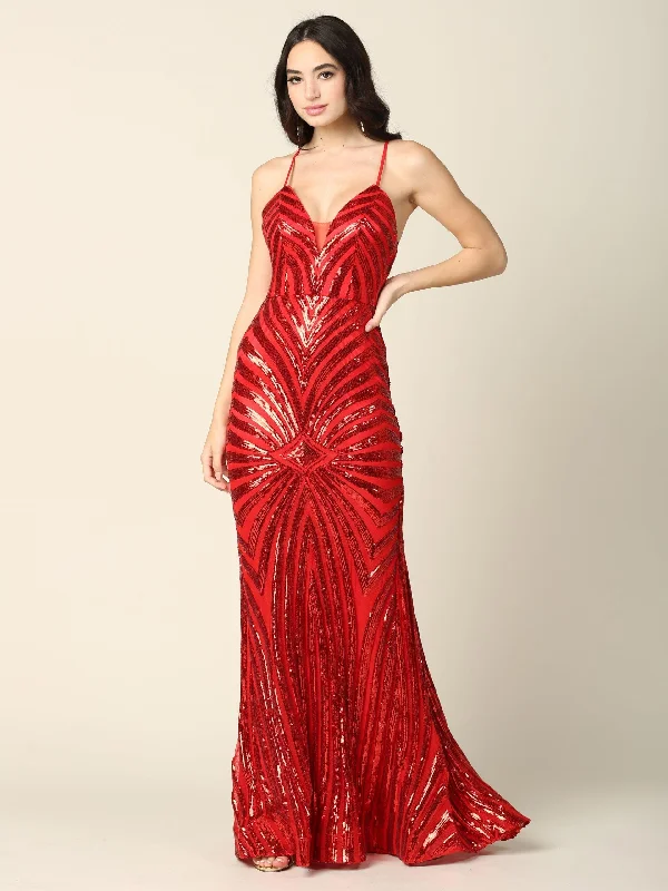 Bodycon dress with a high - low hem for a trendy lookLong Formal Spaghetti Strap Sequins Prom Dress Sale Bodycon dress with a high - low hem for a trendy lookLong Formal Spaghetti Strap Sequins Prom Dress Sale