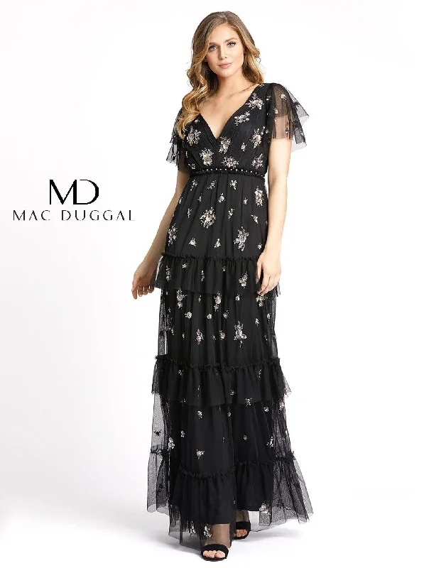 Asymmetric - hem wedding guest dresses in metallic huesMac Duggal 9068 Long Formal Evening Gown Asymmetric - hem wedding guest dresses in metallic huesMac Duggal 9068 Long Formal Evening Gown