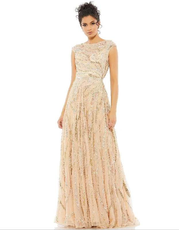 Sequined wedding guest dresses for an evening weddingMac Duggal Mother of the Bride Long Dress Sale
