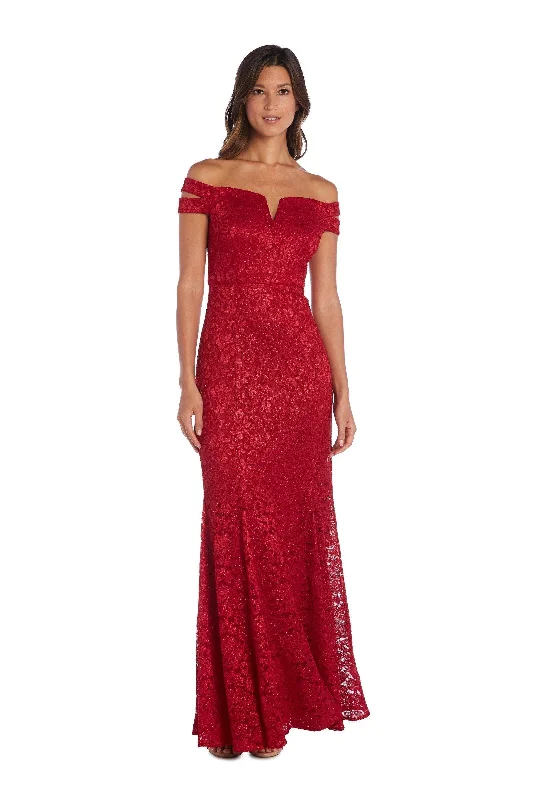 Bodycon dress with a mesh insert for a stylish edgeNightway Long FormalRed Dress 21924 Bodycon dress with a mesh insert for a stylish edgeNightway Long FormalRed Dress 21924