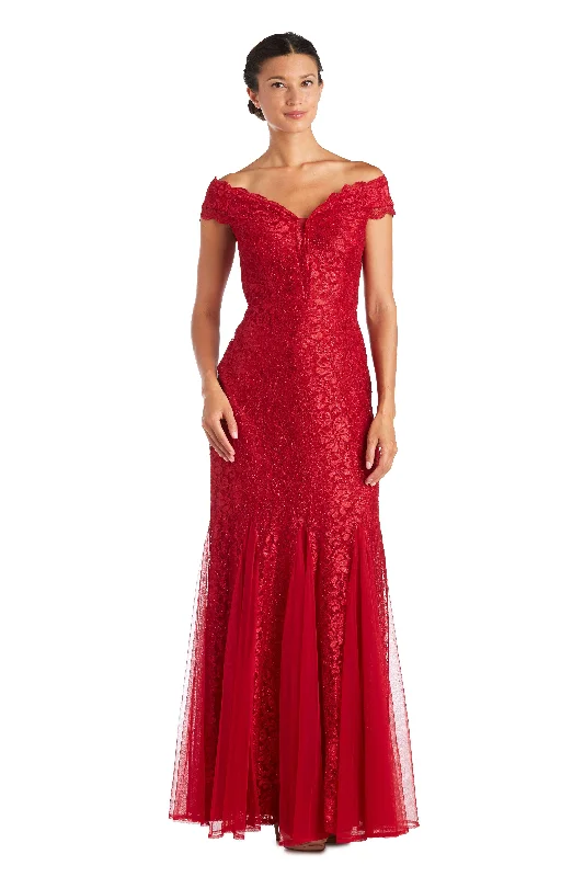 Plus - size bodycon dress for a flattering fit​Nightway Long Formal Dress 21930
