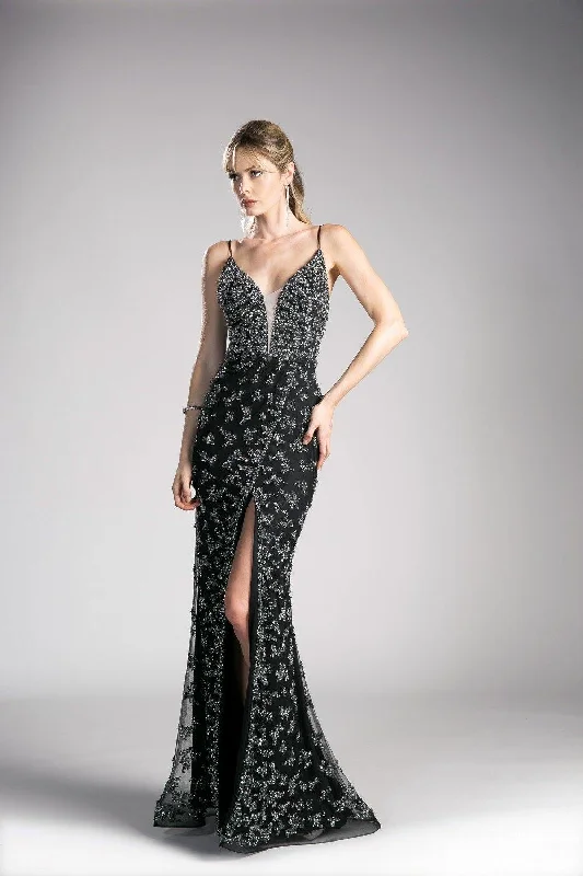 Long - sleeved bodycon dress for a formal winter eventCinderella Divine CZ0012 Prom Long Formal Black Dress Long - sleeved bodycon dress for a formal winter eventCinderella Divine CZ0012 Prom Long Formal Black Dress