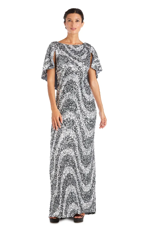 Bodycon dress with a cold - shoulder designR&M Richards 7510 Long Sequin Formal Dress Bodycon dress with a cold - shoulder designR&M Richards 7510 Long Sequin Formal Dress
