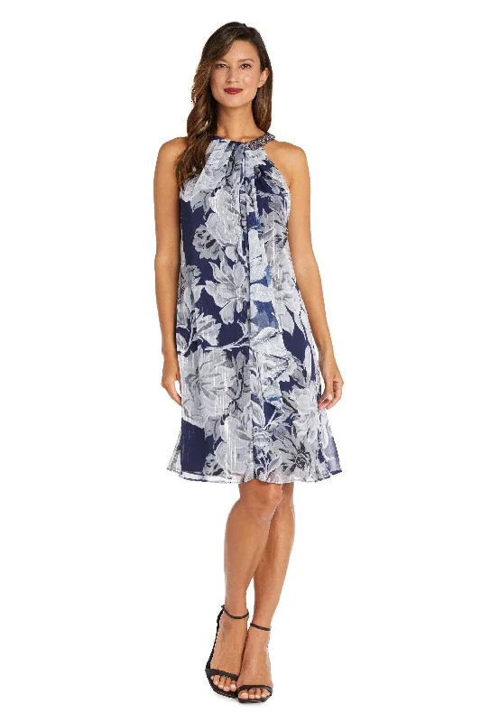 Cocktail dresses with a cut - out detail and a body - con fitR&M Richards 9359 Short Cocktail Chiffon Dress Cocktail dresses with a cut - out detail and a body - con fitR&M Richards 9359 Short Cocktail Chiffon Dress