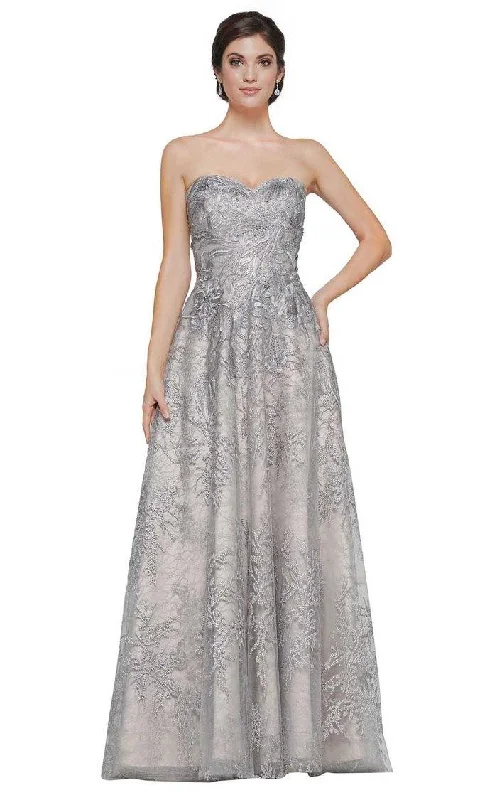 Lace - and - tulle wedding guest dresses with sweetheart necklinesRina Di Montella Long Formal Dress Lace - and - tulle wedding guest dresses with sweetheart necklinesRina Di Montella Long Formal Dress