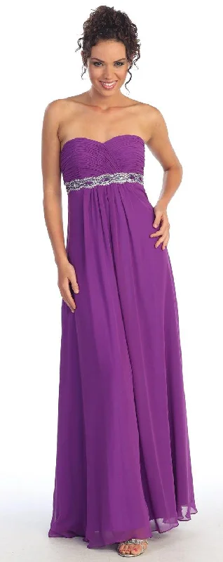 Bodycon dress for a prom night​Long Prom Dress Accented with Jewel