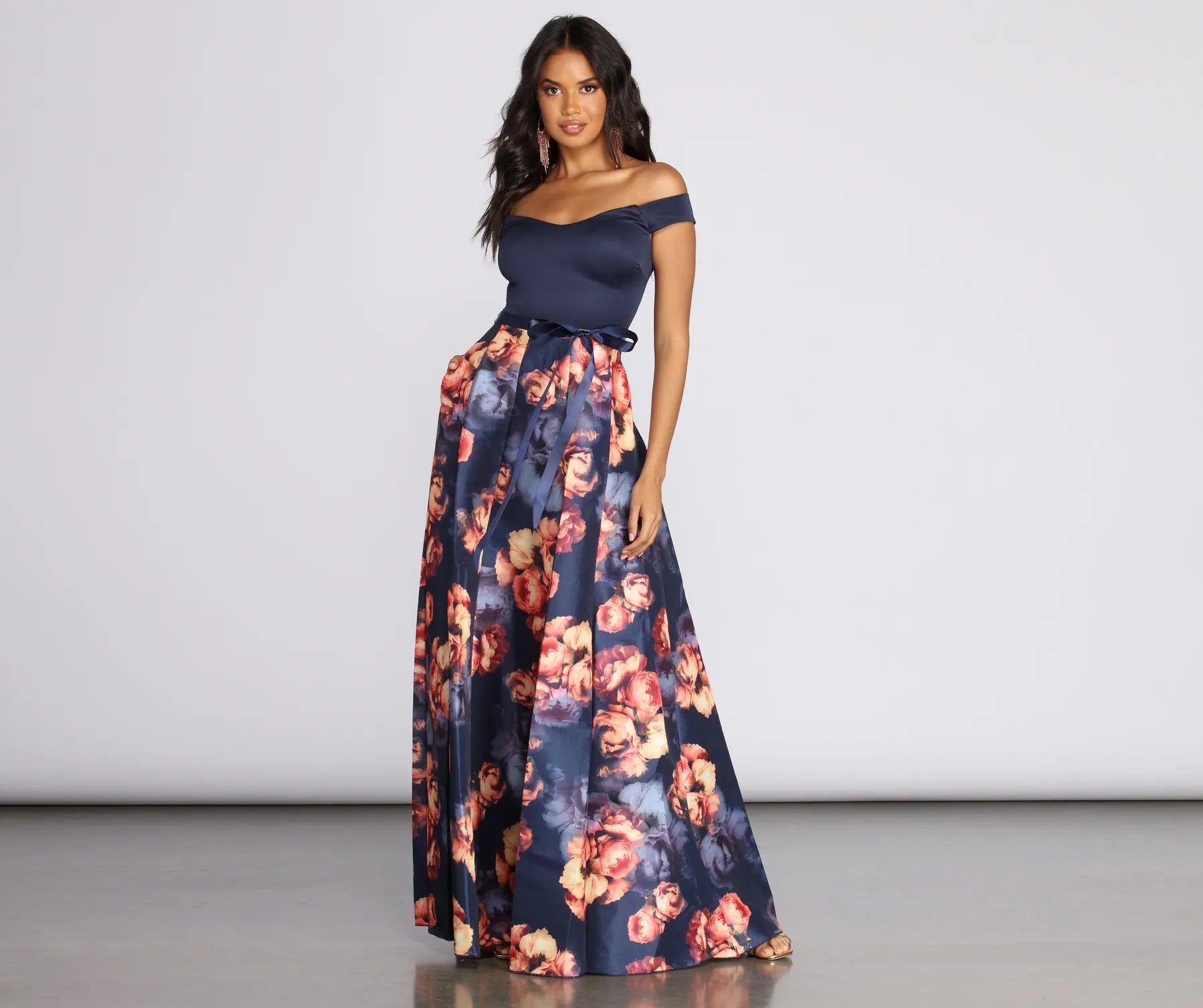 Tatianna Floral Gown