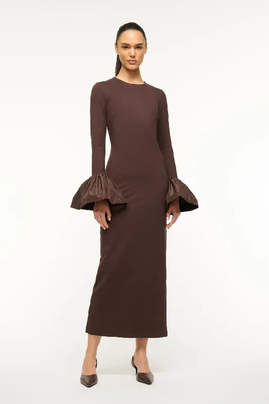 HAWTHORNE MAXI DRESS | DARK CHOCOLATE