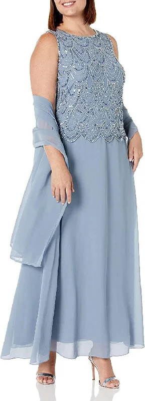 Party dresses with a tiered skirt for a fun and voluminous styleJ Kara Long Mother of the Bride Dress Sale Party dresses with a tiered skirt for a fun and voluminous styleJ Kara Long Mother of the Bride Dress Sale