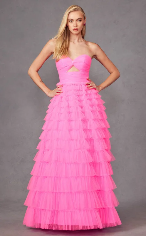 Formal dresses with cold - shoulder ruffled sleeves and floral prints for a romantic and trendy formal styleJuliet JT2456H Dress Formal dresses with cold - shoulder ruffled sleeves and floral prints for a romantic and trendy formal styleJuliet JT2456H Dress
