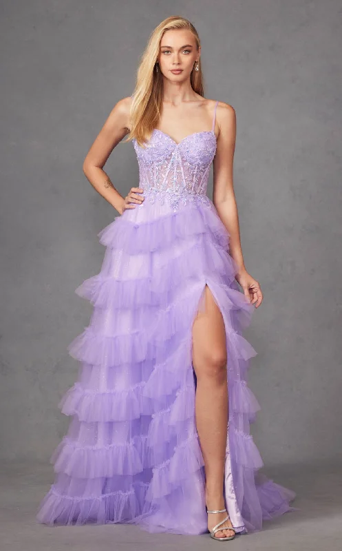 Sequined formal dresses with open backs for a sexy prom styleJuliet JT2459A Dress