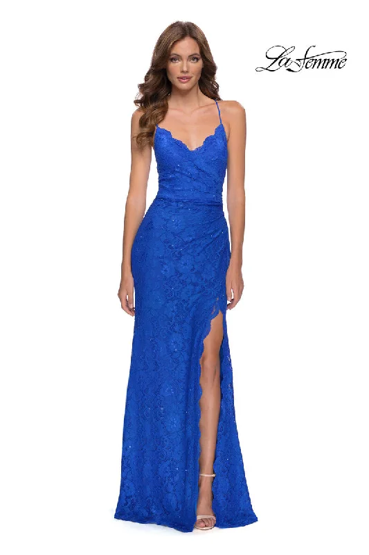 Party dresses with a bow detail for a cute and charming touch​La Femme Dress 29939