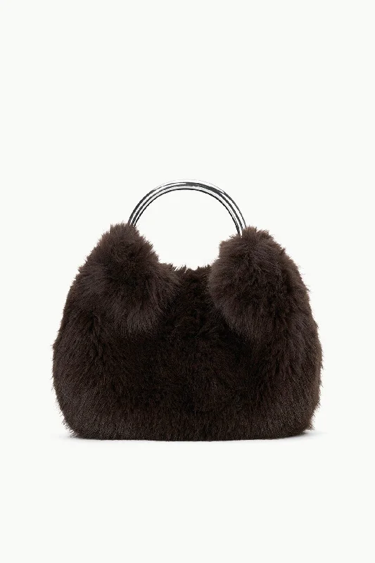 ROMEO FAUX FUR BAG | ESPRESSO