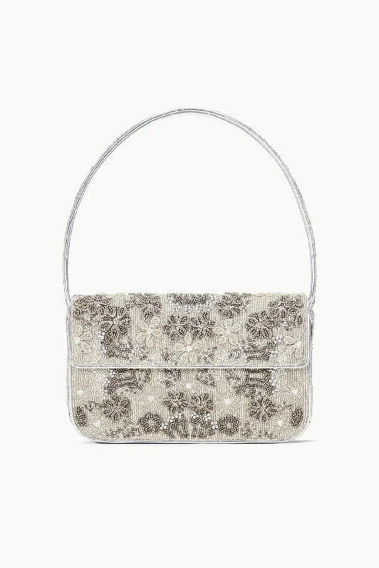 TOMMY BEADED BAG | SILVER GARDEN PARTY