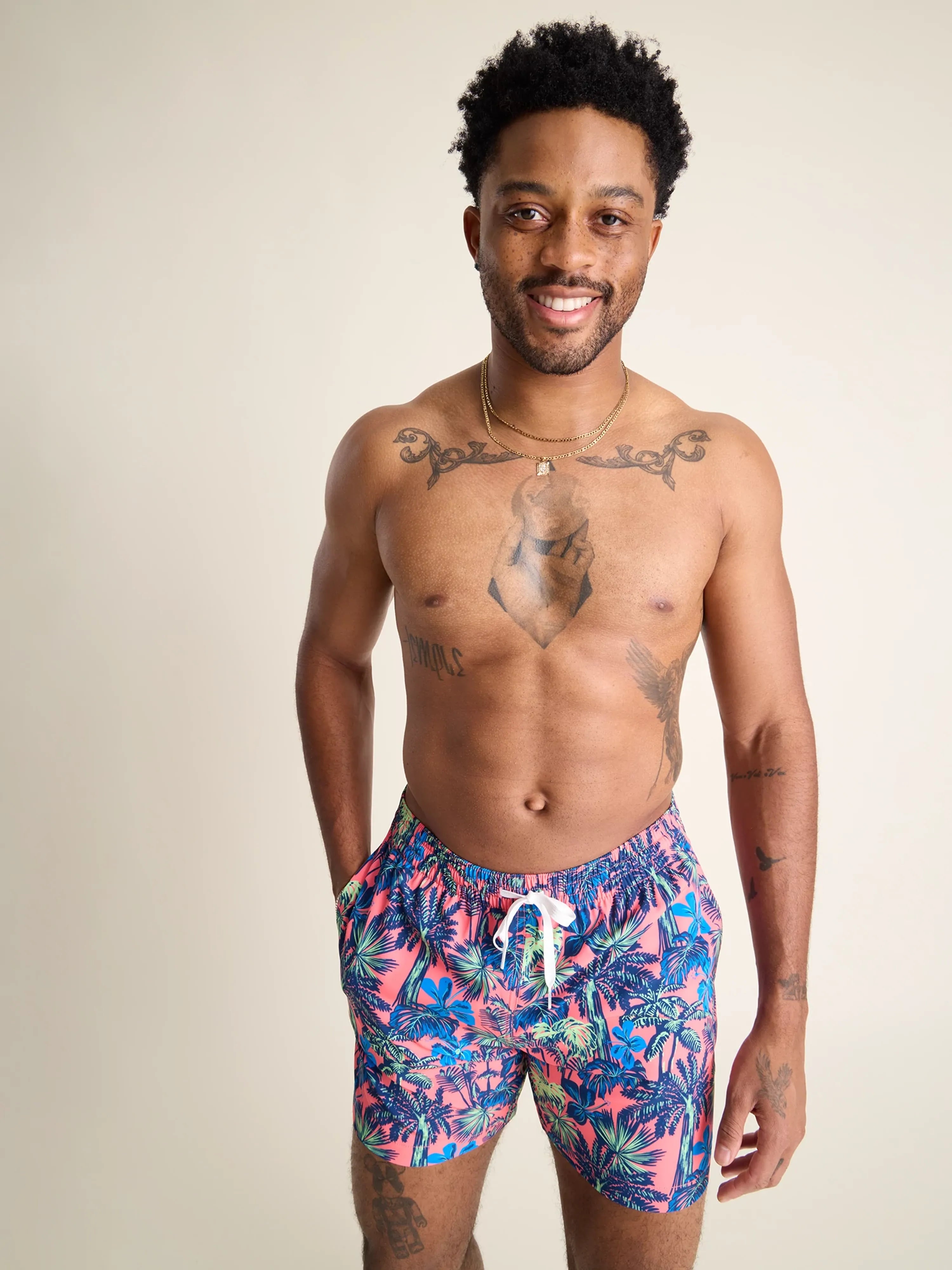 Lace - trimmed women swimwear for an elegant and romantic touchThe Wild Things 5.5" (Classic Swim Trunk) Lace - trimmed women swimwear for an elegant and romantic touchThe Wild Things 5.5" (Classic Swim Trunk)
