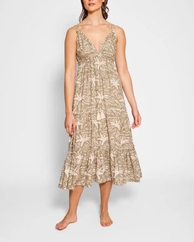 Moisture - wicking cover ups for staying dry during beach activities2025 Koy Las Palmas Midi Dress - K24211-33 Moisture - wicking cover ups for staying dry during beach activities2025 Koy Las Palmas Midi Dress - K24211-33