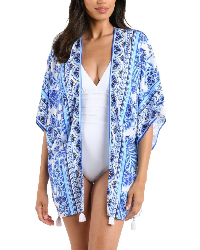Wrap - around cover ups for a customizable fit2025 La Blanca Beyond The Pacific Kimono Cover Up - Lb4bq63 Wrap - around cover ups for a customizable fit2025 La Blanca Beyond The Pacific Kimono Cover Up - Lb4bq63
