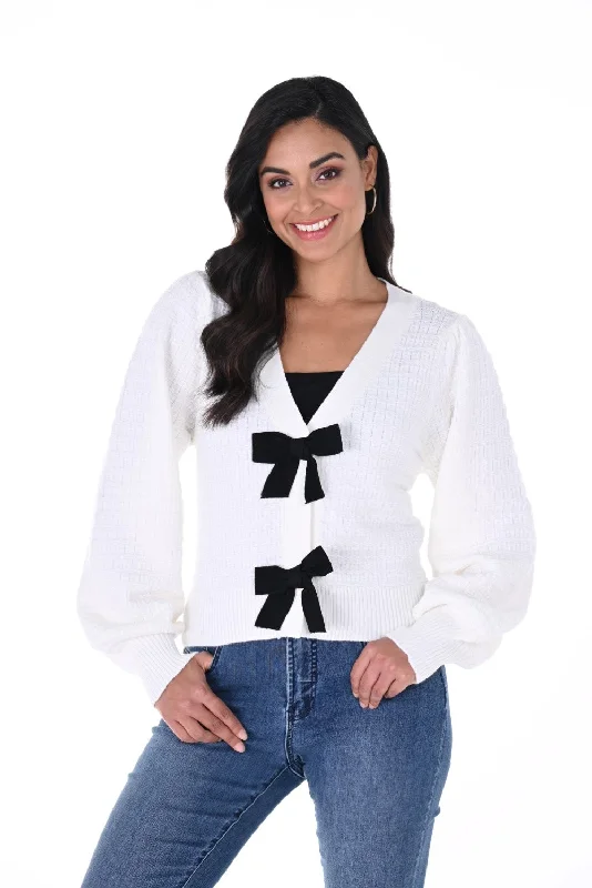 Romper - style cover ups for a trendy and functional beach optionFrank Lyman Cardigan 246224U Off White Romper - style cover ups for a trendy and functional beach optionFrank Lyman Cardigan 246224U Off White