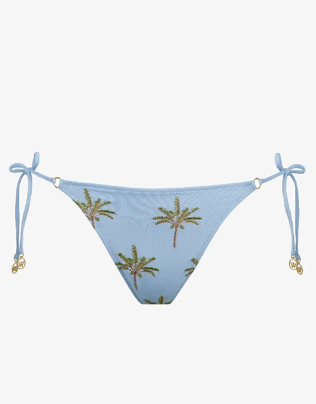 High - performance bikini with quick - drying fabric for active swimmersIsland Souvenir Tie Side Bikini Pant - Sky High - performance bikini with quick - drying fabric for active swimmersIsland Souvenir Tie Side Bikini Pant - Sky