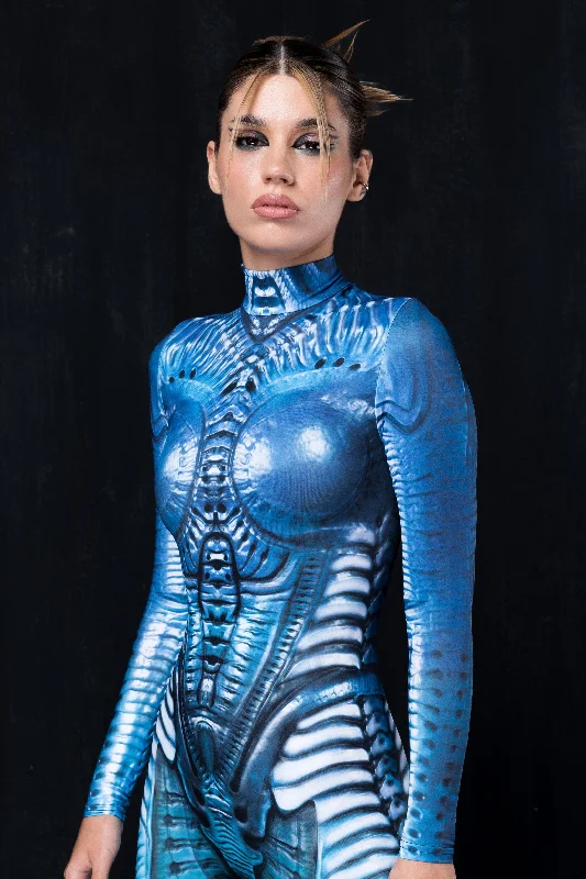 Long - Sleeve Bodysuits for Cold Weather LayeringNeomorph Costume