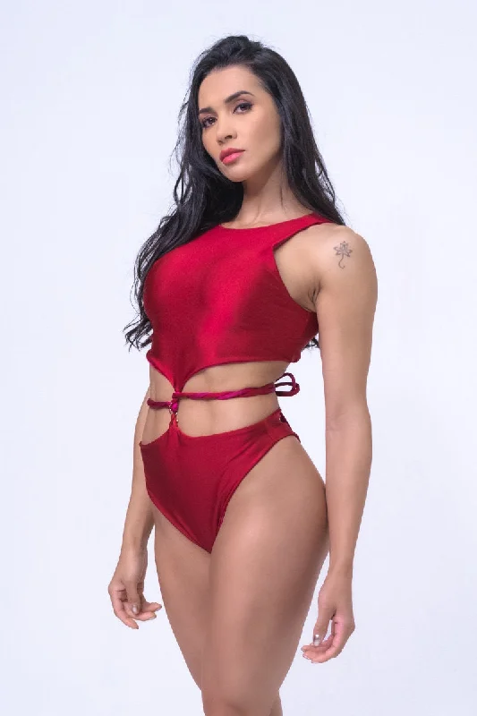 Printed Bodysuits with Floral Patterns for a Feminine VibeSorte Infinity Bodysuit - Reversible Poppy Red/Raspberry Printed Bodysuits with Floral Patterns for a Feminine VibeSorte Infinity Bodysuit - Reversible Poppy Red/Raspberry