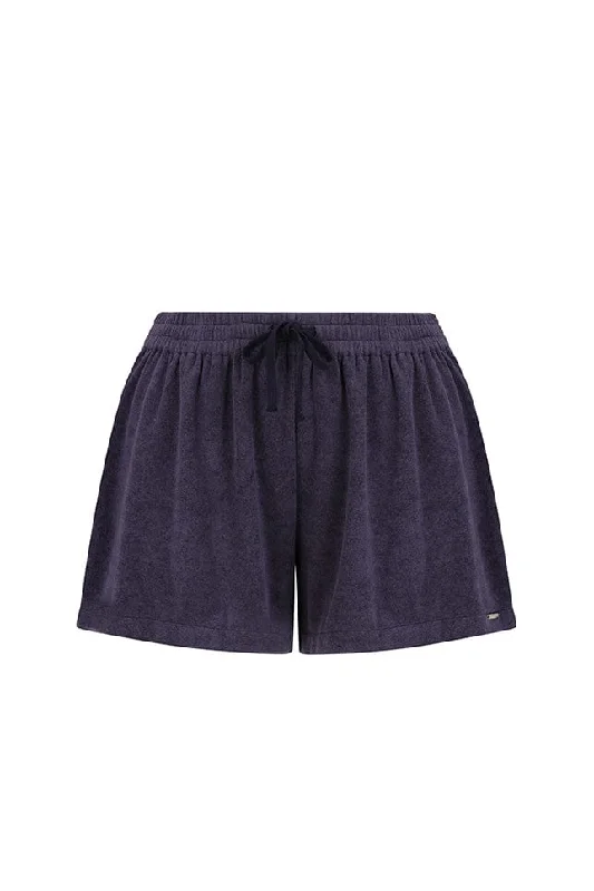 Terry Towelling Shorts Navy